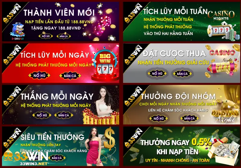 Khuyến mãi 33WIN