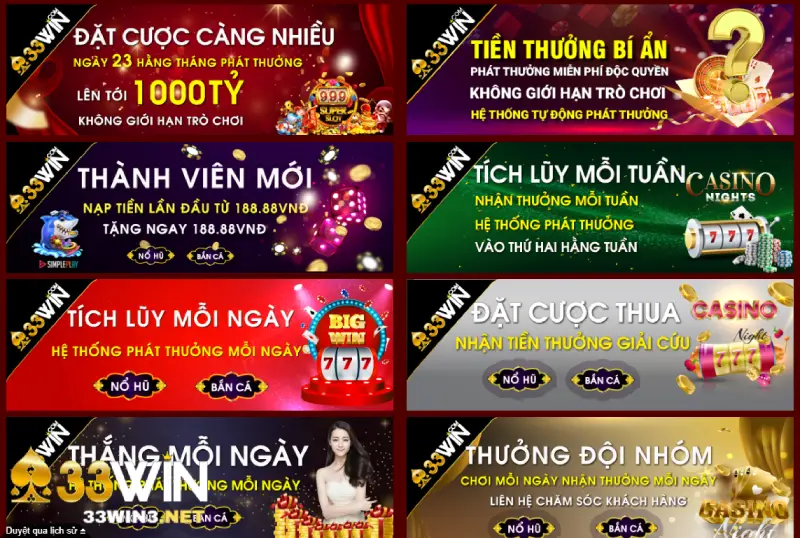 Khuyến mãi Rồng hổ 33win