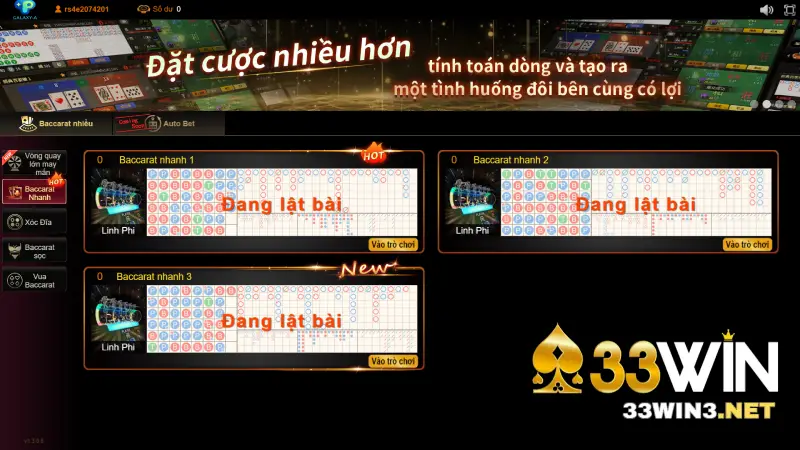 Ưu điểm live casino 33win