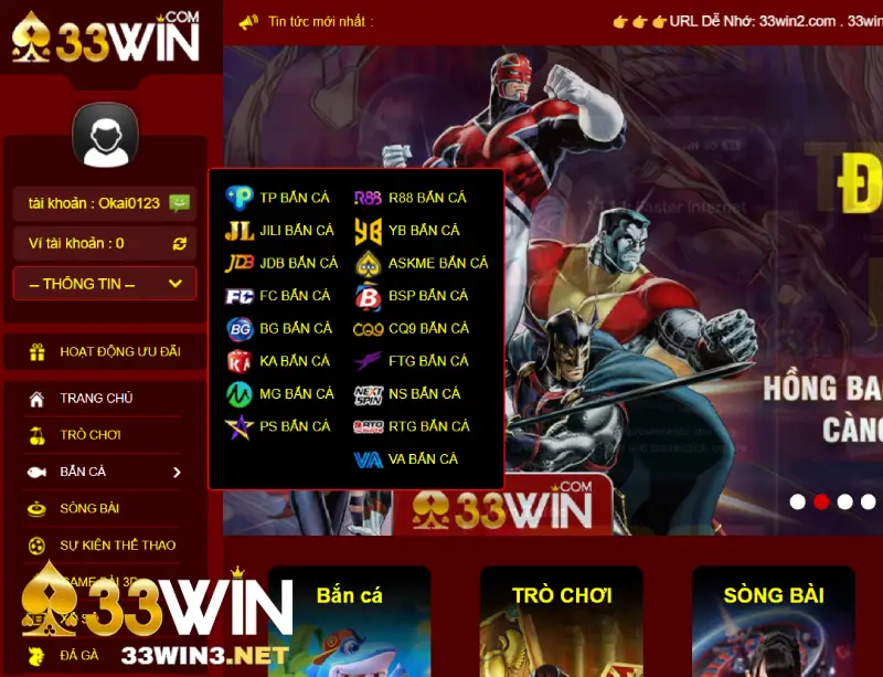Ưu điểm câu cá phát tài 33win
