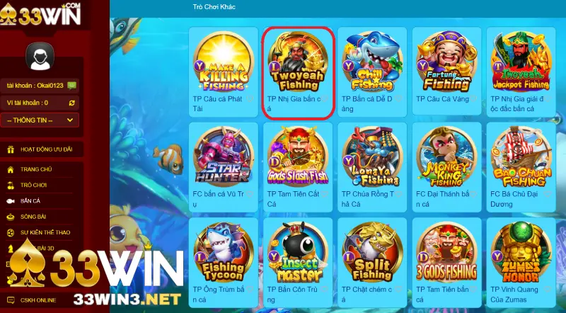 Mẹo chơi nhị gia bắn cá 33win